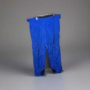Columbia Vintage Blue Ski Snow Pants Insulated Winter Outdoor men's Large